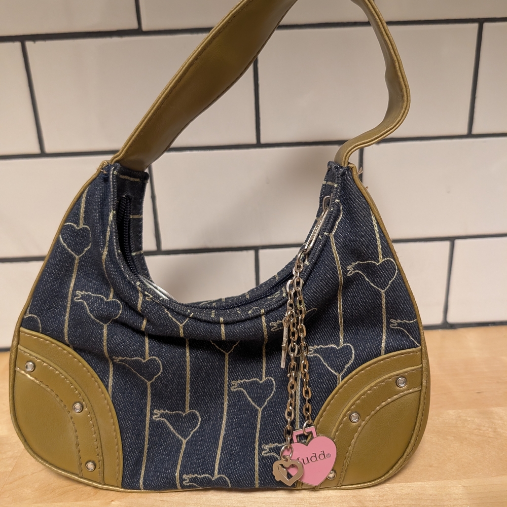 Vintage Y2K Mudd Denim Mini Bag/Shoulder Bag/Handbag
